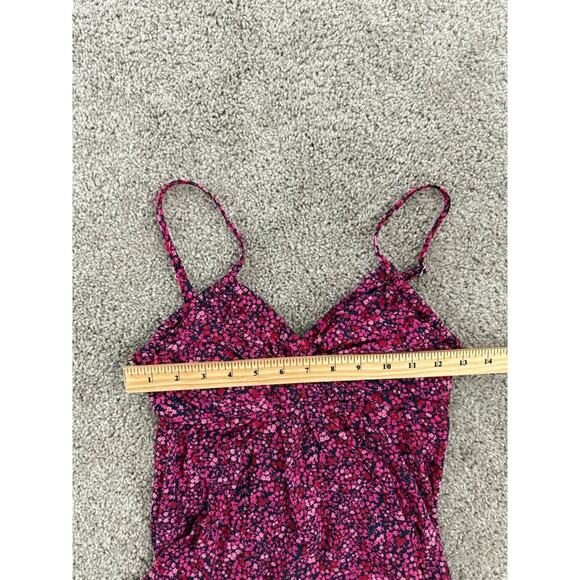 Garnet Hill Women’s Dainty‎ Floral Modest Slimming One Piece Sz 4 - Picture 7 of 7